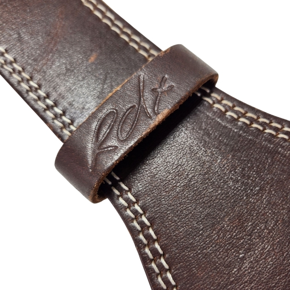 RDX 4" Leather Weightlifting Belt XL – V-Tanned Hand Made Powerlifting Belt - Picture 5 of 14